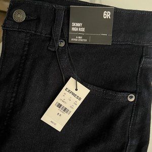 Express Skinny High Rise Jeans 6R